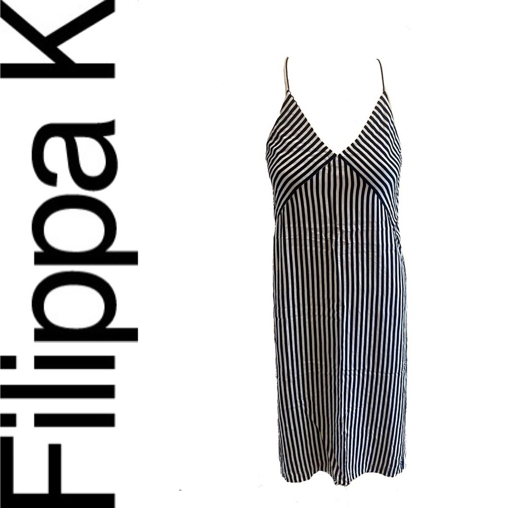 FILIPPA K striped midi dress